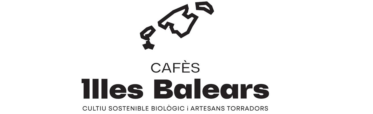 Imagen con Logo Negro de Cafés Illes Balears